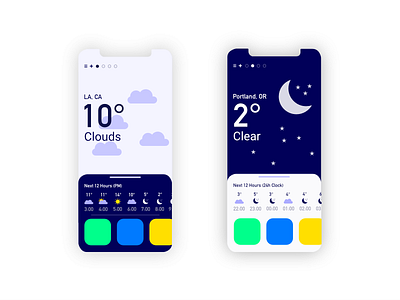 Weather UI app art azux branding color design icon illustration iphonex logo mockup ui web website