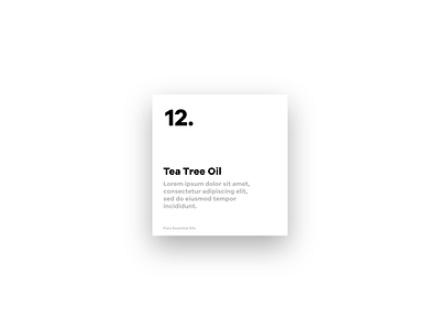 Tea Tree Oil