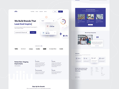 Saas Landing Concept || Product Landing Concept