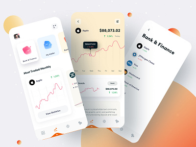 Finance App by Anup 💯 on Dribbble