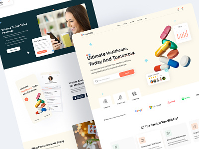 Online Pharmacy Landing Page