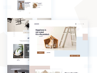 CAREHERE anup anupdeb creative design e commerce gradient header landing oogle typography ui ux