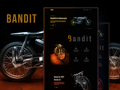 Bandit9 UI Design Concept agence anupdeb best website bestshoot black branding branding design e commerce freelancer landing learning motorbike product branding product design typogaphy ui uinugget ux ui
