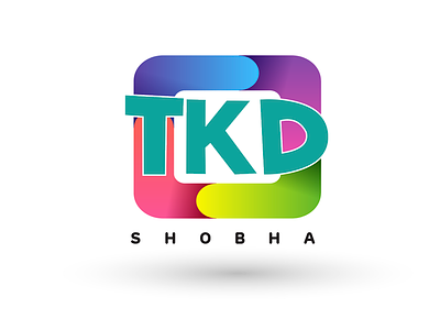 TKD Shobha Logo using Illustrator animation app artboard branding design illustration logo logo 3d marketing mockup packaging presentation studio typography ui ux vector web