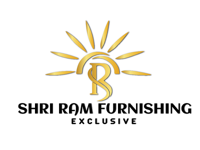 SHRI RAM FURNISHING EXCLUSIVE LOGO app artboard branding design illustration logo marketing mockup packaging presentation studio