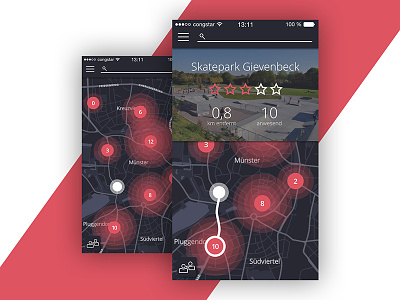 Rolltogether – Skate App Concept app concept design ui ux