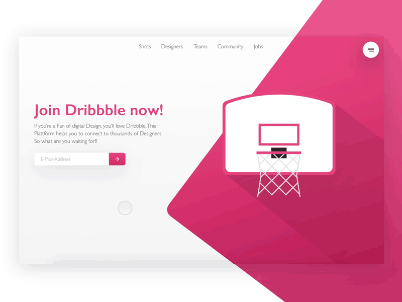 Dribbble-Invites waiting for you! dribbble interface invite landingpage ui ux webdesign website