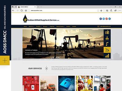 AOSS Website Design