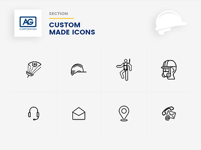 AG Website icon Designs