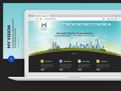 My Vision Website architectural services building design city graphics creative website engineering consultants website engineering website icon design interior design website landscaping consulting ui design web design website design