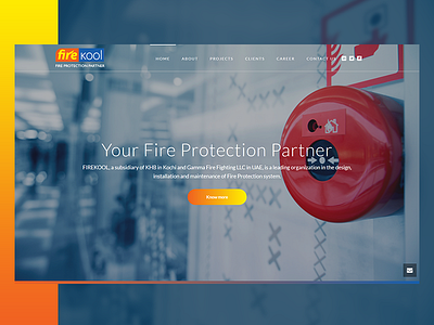 Fire Kool Website Design