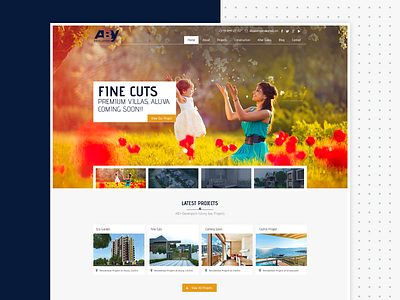 Aby Developers Website Design