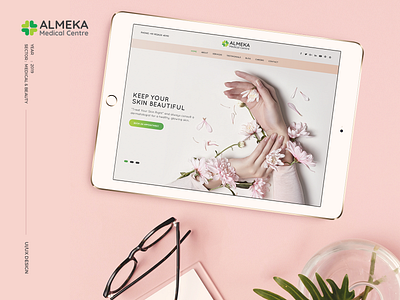 AMC Website Project beauty centre beauty website creative website device mockup full screen website icon design medical center website mobile apps mobile website modern website ui design ui ux ui ux design ux design web design website website design website mockup