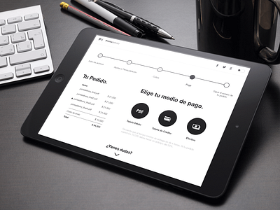 Printa Delivery Process app design flat ipad mockup tablet tablet mockup ui ux web website