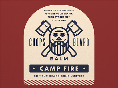 CHOPS Beard Balm - Camp Fire