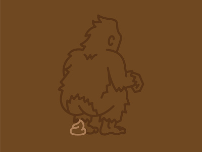 CHOPS Beard Balm - Yeti Poop Icon beard beard balm character creature hairy icon mythical poo poop sasquatch turd yeti