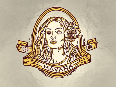 Havana Face character cigar cigar lounge cuba flower havana lady lounge sexy smoke