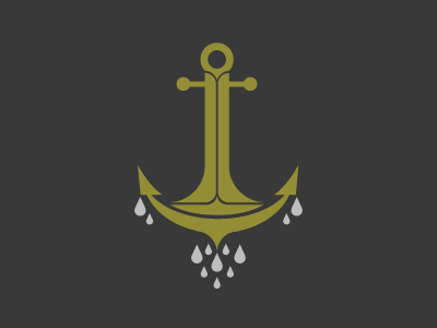 Anchors Away anchor illustration water