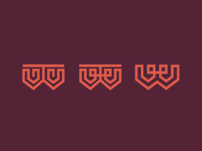 W Logotype Variations