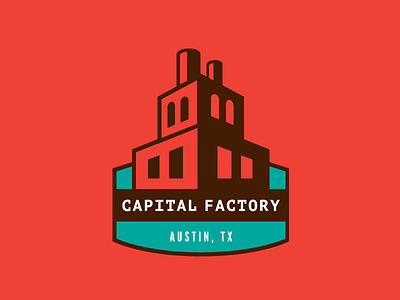 Capital Factory branding capital factory identity logo