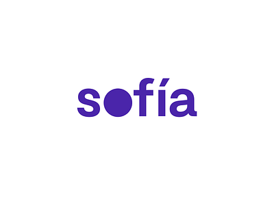 Sofía Logo branding circle logo logo purple logo sofia