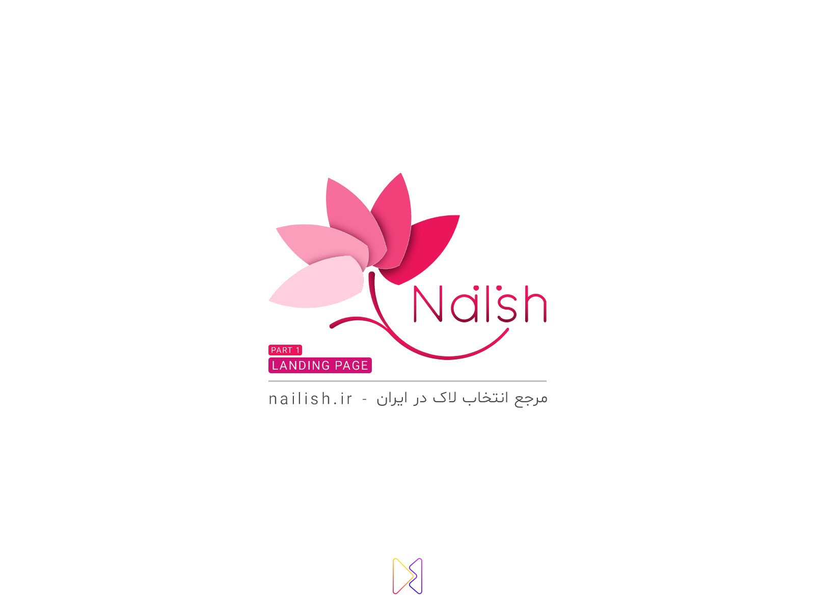 Nailish Nail polish services by Hossein Mahmoodi on Dribbble