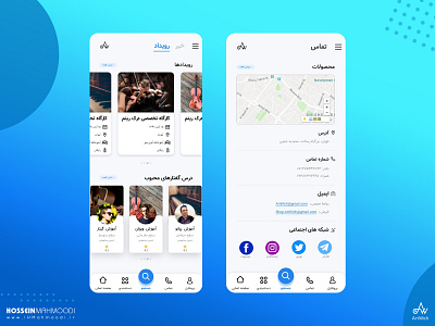 ArtWich PWA UI by Hossein Mahmoodi on Dribbble