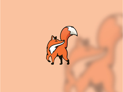 Fox animated animal animated brand brand and identity branding clever design fox illustration logo