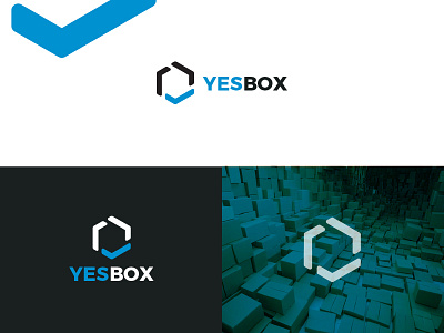 Yes Box box brand brandidentity branding checklist logo simple yes