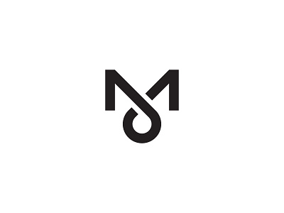 J M brand brandidentity lettermark logo simple