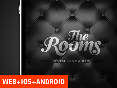 The Rooms bars club ios ios design mobile restaurant ui ui design website