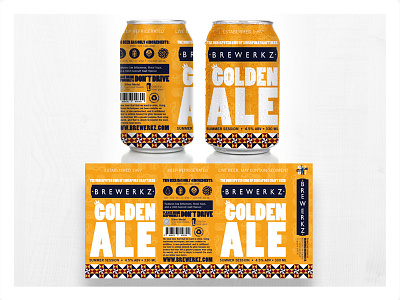Packaging for Brewerkz design illustration typography