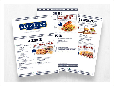 Brewerkz Food Menu