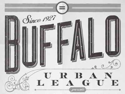 Urban League 2012 Gala - Top custom design font invitation invite lettering letters newspaper print type typography