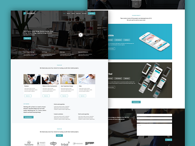 Nodero Website Design business design desktop header home landing page site software ui ux web website