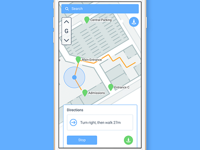 Offline Indoor Wayfinding Mobile App