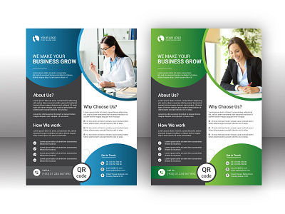 Business Corporate flyer template