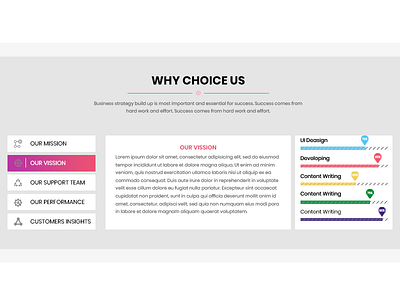 Why Chose Us template