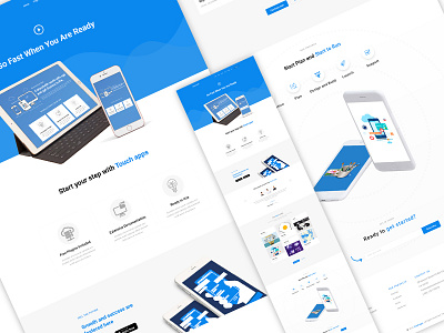 Touch App (Apps Landing Page) app landing page apps touch apps