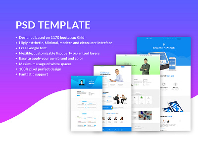 Dinamic Psd Template personal cv psd template resume