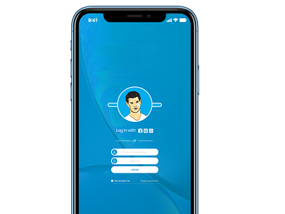 Log In For App app app concept apps apps design appscreen log in