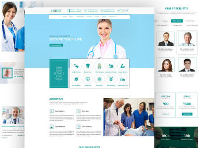 Beat Medical Template apps banner branding brochure business flyer corporate flyer flyer flyer design flyer template graphic design hospital logo medical care medical center medical design new design service team template website banner