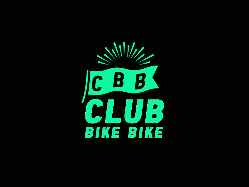 Club Bike Bike Logo Animation animated logo animation logo motion graphic