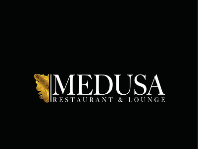 Medusa Lounge Cleveland Logo branding design djillwill graphic design illustration logo medusa typography