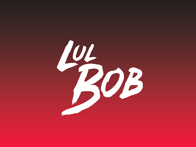 Lul Bob Logo branding design djillwill graphic design illustration logo lul bob typography