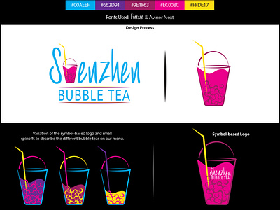 D8 Logo Challenge - Shenzhen Bubble Tea