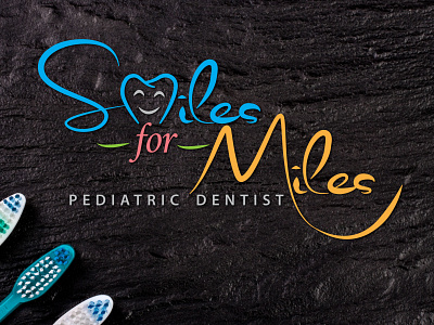 Smiles for Miles Preliminary Designs adobe illustrator adobe photoshop adobe stock design logo logo design typography vector