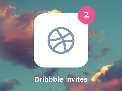 Dribbble Invites for new players. app dash design drafts dribbble fresh invite invites new players shots