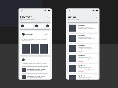 Discovery Wireframe