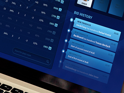 ATP League #2 design game history league ui web